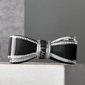 House of Sillage Bow Lipstick Case | BLACK